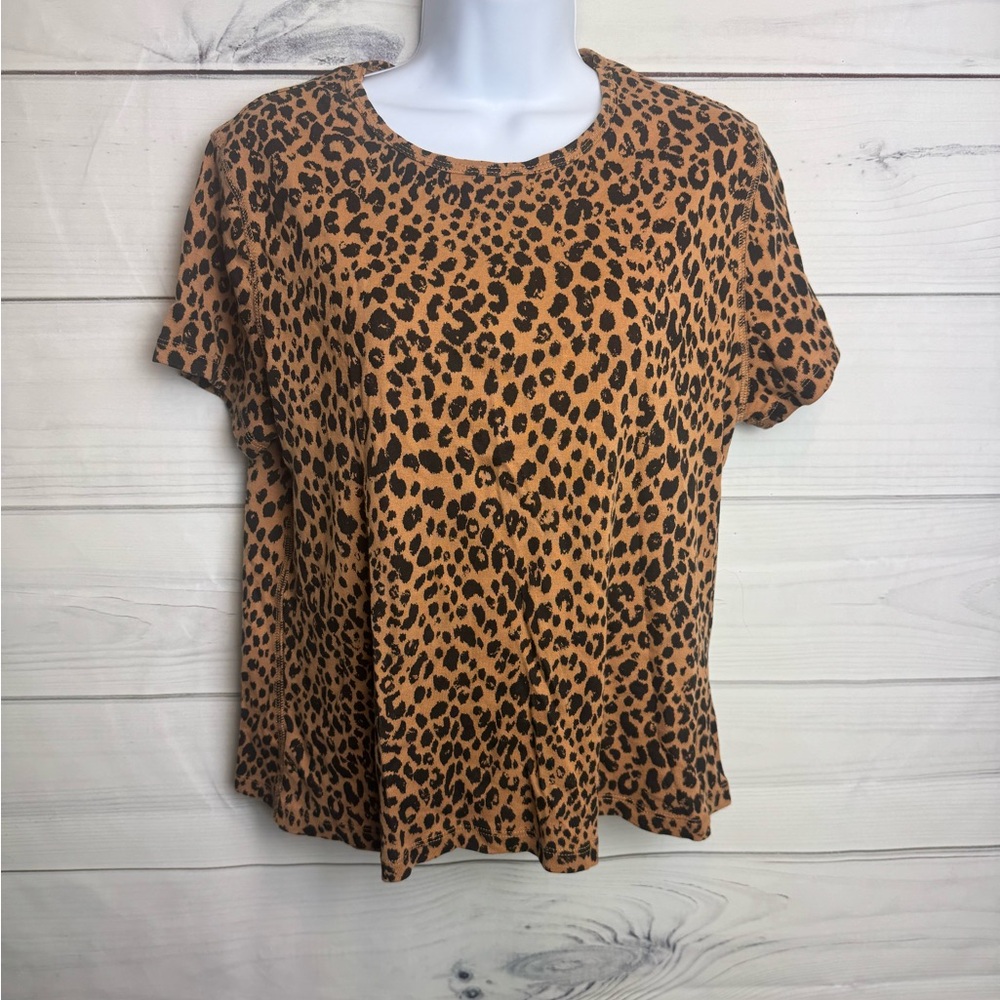 NWT Universal Thread Leopard Print Tee Size L new with tags - Picture 2 of 10